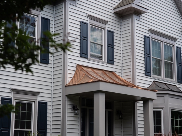 Fairfax home with new windows, siding, and doors by Presidential Exteriors