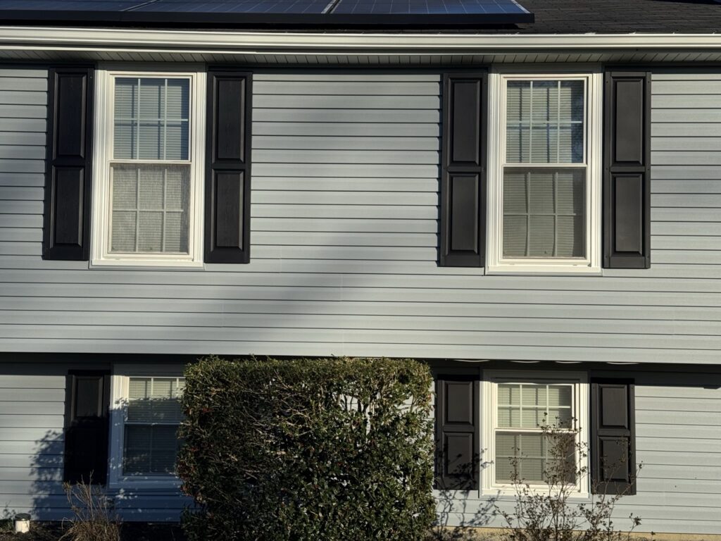 Bowie home siding replacement and gutter installation