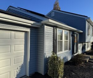 Bowie home siding replacement and gutter installation