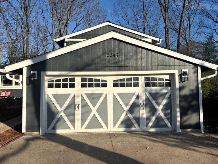 hardie siding installation and gutter replacement project in fairfax