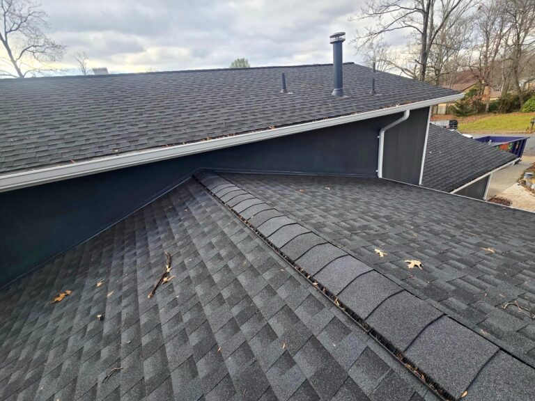 hardie siding installation and gutter replacement project in fairfax