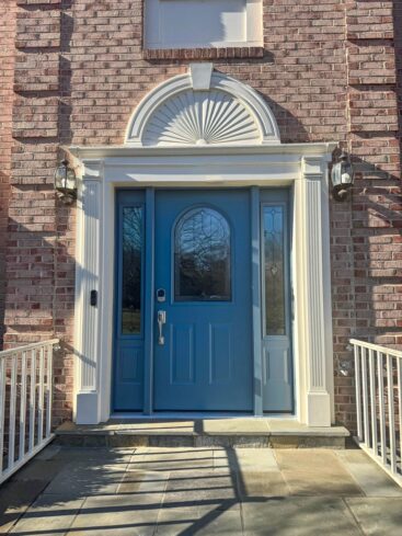 herndon blue provia entry door installation