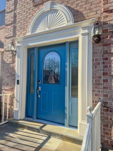 herndon blue provia entry door installation