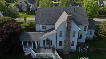 leesburg gaf roofing installation and seamless gutter replacement