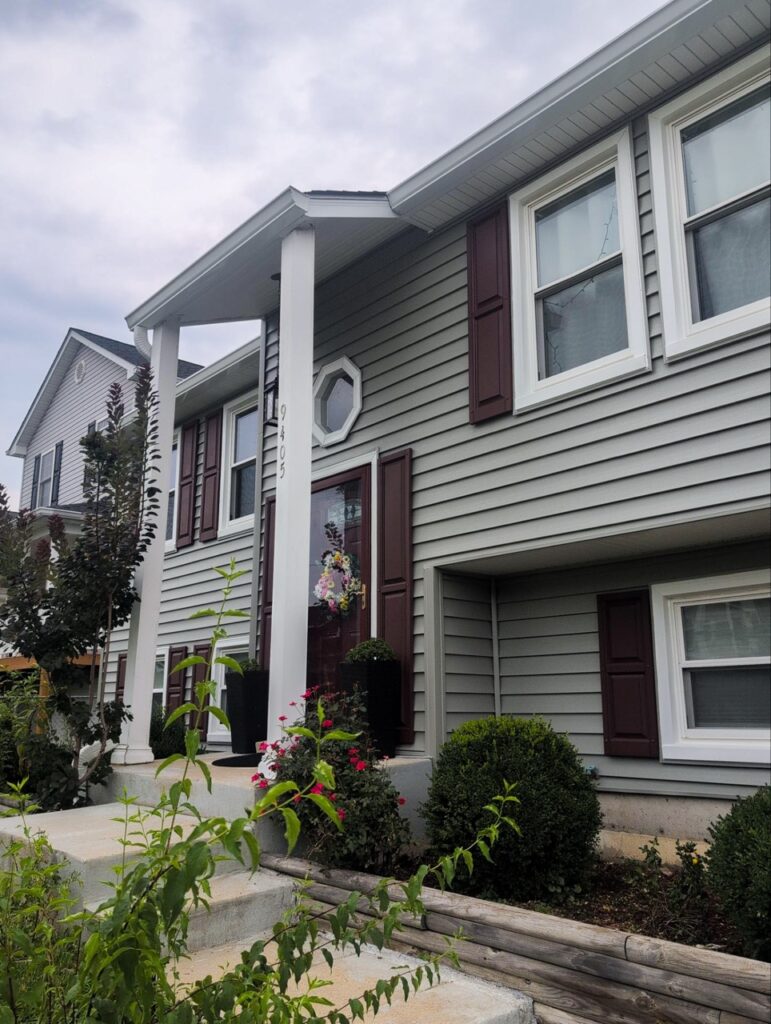 after Laurel, MD vinyl siding replacement and exterior update