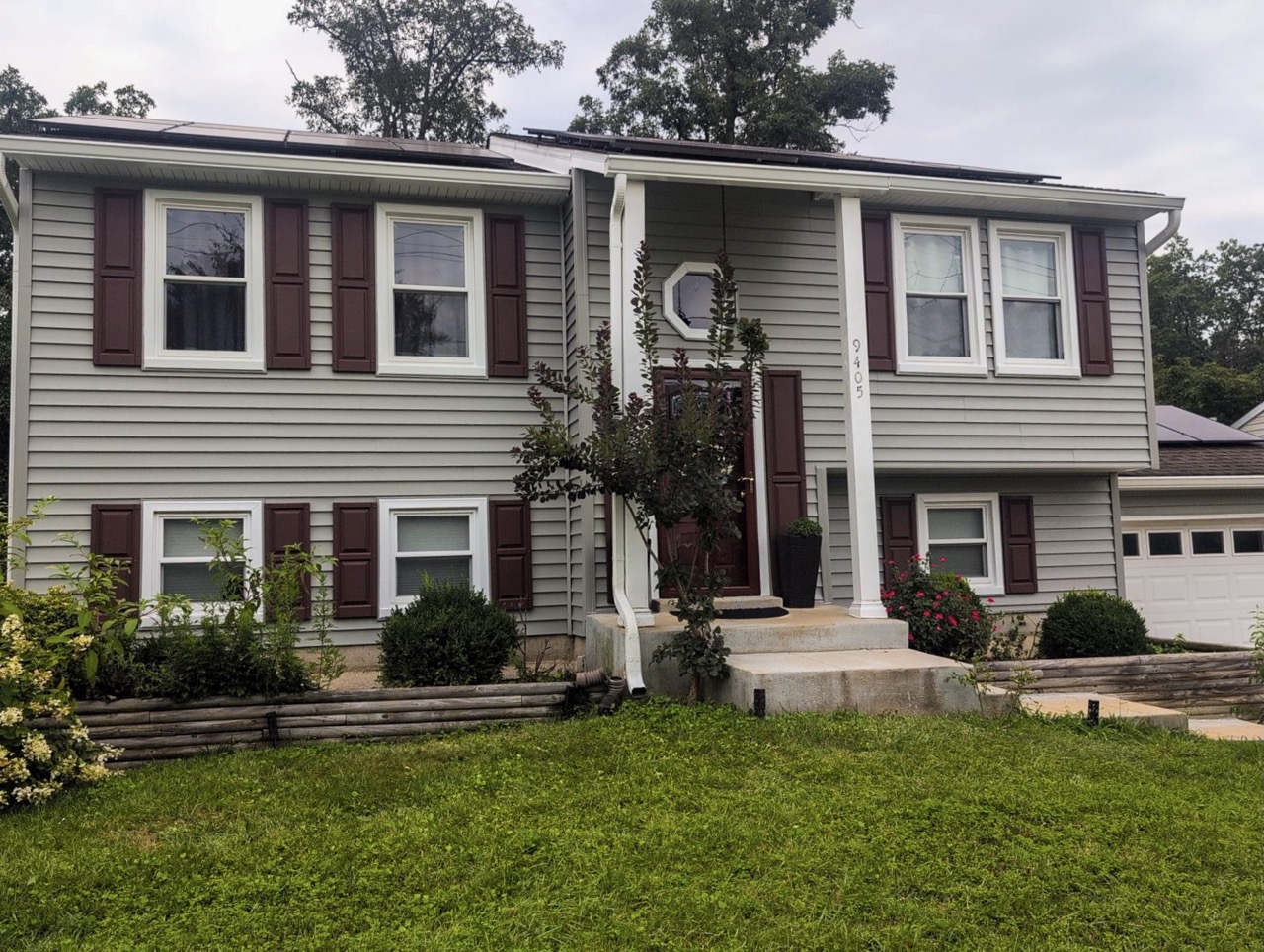 after Laurel, MD vinyl siding replacement and exterior update