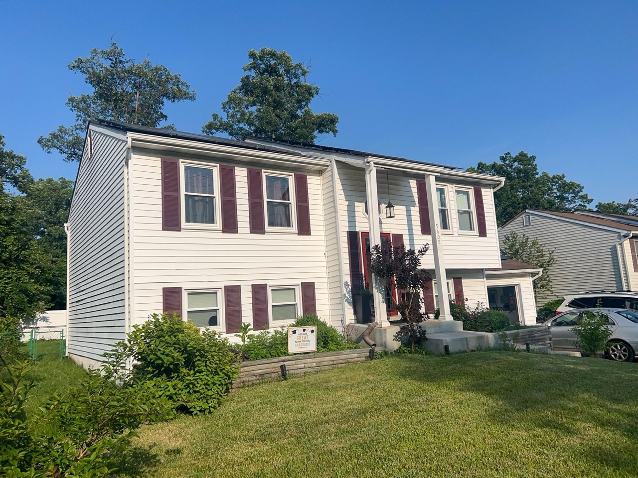 before Laurel, MD vinyl siding replacement and exterior update
