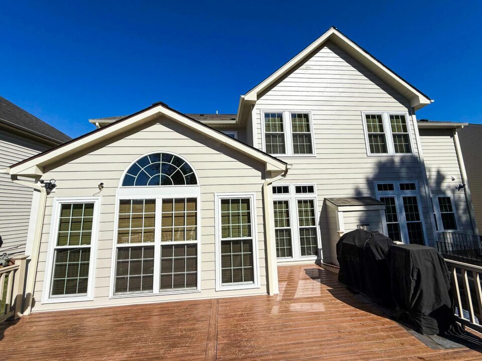 bowie hardie siding replacement windows