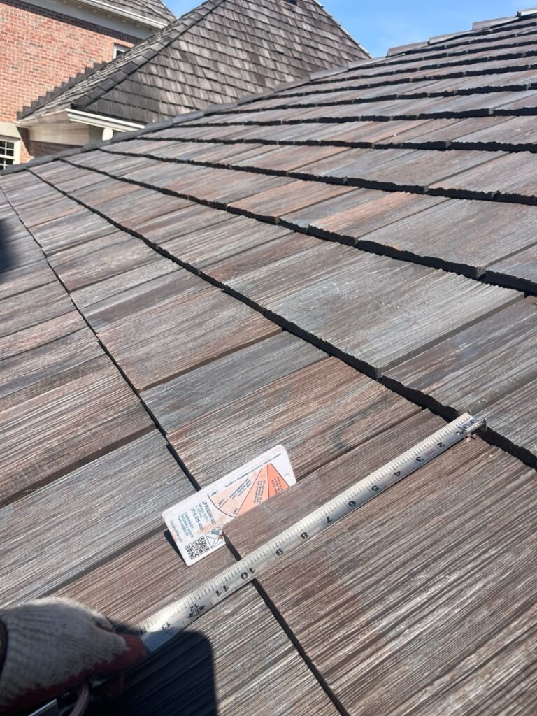premium roof replacement gaithersburg brava synthetic cedar shake